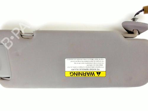 Used Left sun visor Left sun visor KIA CARNIVAL II (GQ) 2.9 CRDi (144 hp) 20398720 20398720