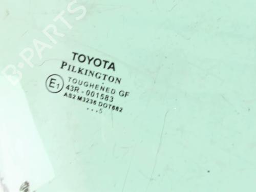 Front right door window TOYOTA YARIS (_P13_) 1.5 Hybrid (NHP130_, NHP130) | BP30912978C19