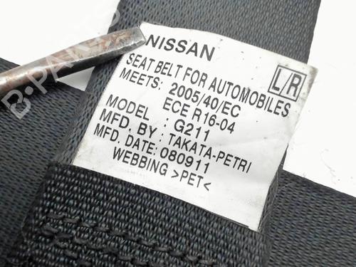 Rear left seatbelt NISSAN NAVARA NP300 (D40) 3.0 dCi 4WD | BP30688857I29 