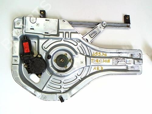 Used Rear right window mechanism HYUNDAI TUCSON (JM) 2.0 CRDi (113 hp) 20429516