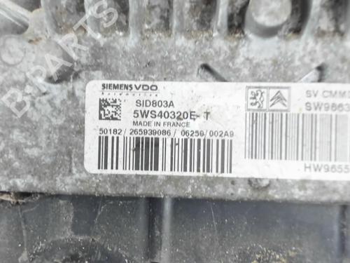 Engine control unit (ECU) PEUGEOT 807 (EB_) 2.0 HDi | BP31053134M57