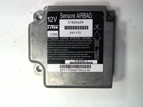 Used ECU airbags FIAT PANDA (169_) 1.1 (169.AXA1A) (54 hp) 21230941
