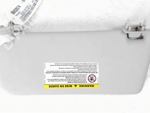 Used Right sun visor MERCEDES-BENZ B-CLASS Sports Tourer (W245) B 180 CDI (245.207) (109 hp) 20419508