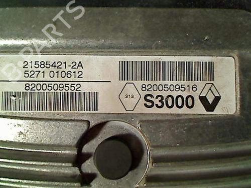 Engine control unit (ECU) RENAULT MEGANE II (BM0/1_, CM0/1_) 1.6 16V | BP20432889M57 