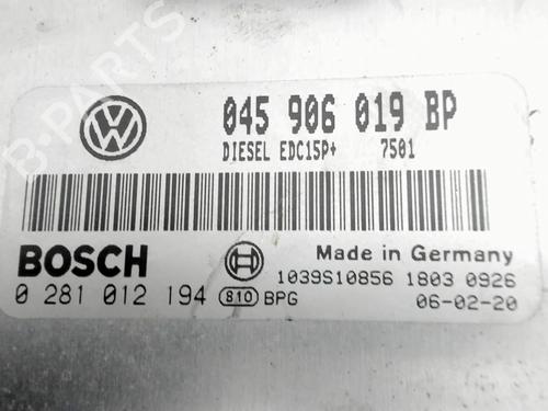 Engine control unit (ECU) VW POLO (9N_, 9A_) 1.4 TDI | BP26398423M57 