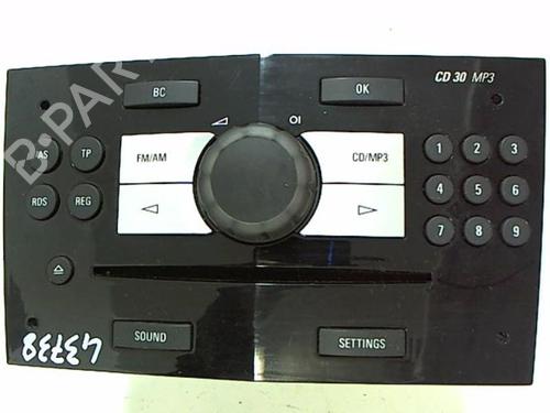 Used Radio OPEL CORSA D (S07) 1.4 (L08, L68) (90 hp) 20457841