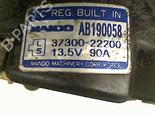 Alternator HYUNDAI COUPE I (RD) 1.6 i 16V | BP20476652M7 