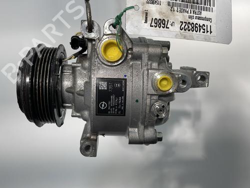 AC-Kompressor OPEL ASTRA K (B16) 1.2 Turbo (68) (131 hp) 30364144