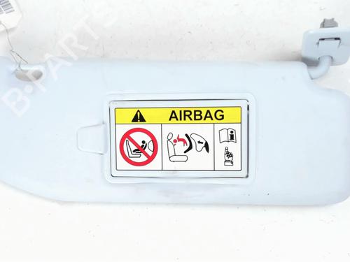 Used Right sun visor PEUGEOT 208 I (CA_, CC_) 1.2 VTI 82 (82 hp) 20441973