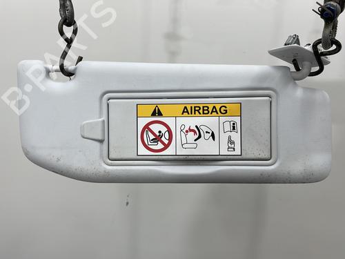 Used Right sun visor PEUGEOT 208 I (CA_, CC_) 1.2 THP 110 (110 hp) 27385605
