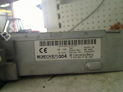 Radio MERCEDES-BENZ C-CLASS (W203) C 270 CDI (203.016) | BP20458912E6 
