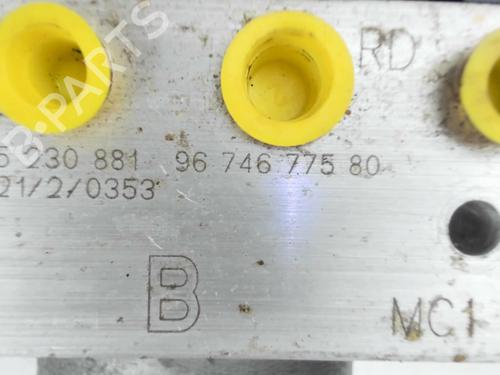 Used ABS pump ABS pump PEUGEOT 3008 I MPV (0U_) 1.6 HDi (114 hp) 39641469 39641469