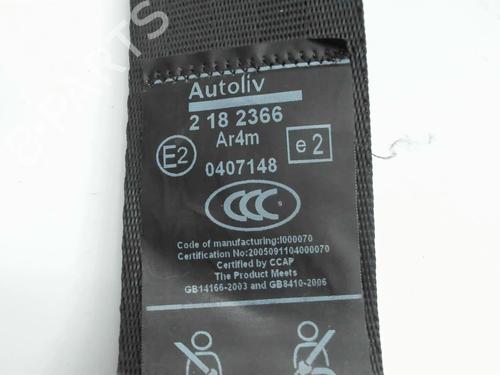 Rear left seatbelt PEUGEOT 308 SW I (4E_, 4H_) 1.6 HDi | BP20463431I29 