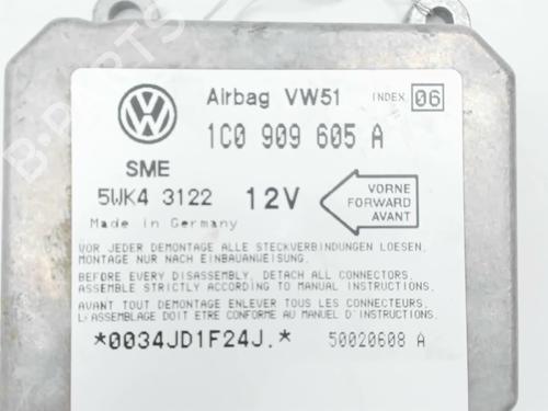 Airbag styreenhed VW GOLF IV (1J1) 1.9 TDI (101 hp) 20387041