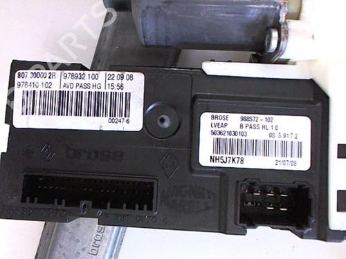 Front right window mechanism RENAULT LAGUNA III (BT0/1) 2.0 dCi (BT01, BT08, BT09, BT0E, BT0K, BT12, BT1C, BT1D,... | BP20414819C23 