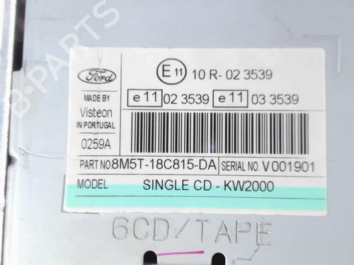 Used Radio Radio FORD C-MAX (DM2) 1.8 TDCi (115 hp) 20444997 20444997