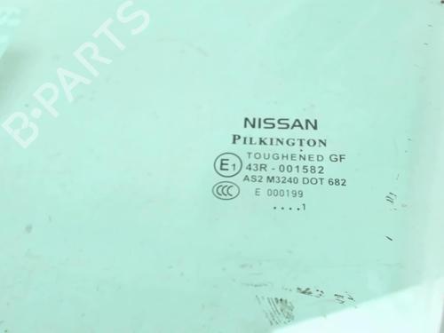 Front left door window NISSAN QASHQAI I (J10, NJ10) 1.5 dCi | BP30363903C18
