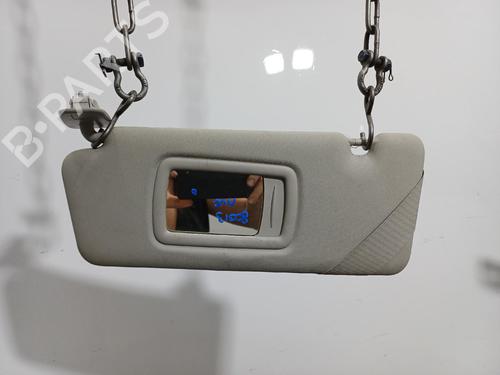 Left sun visor RENAULT LAGUNA III (BT0/1) 2.0 dCi (BT07, BT0J, BT14, BT1A, BT1S) | BP37414711I1 - Image 2