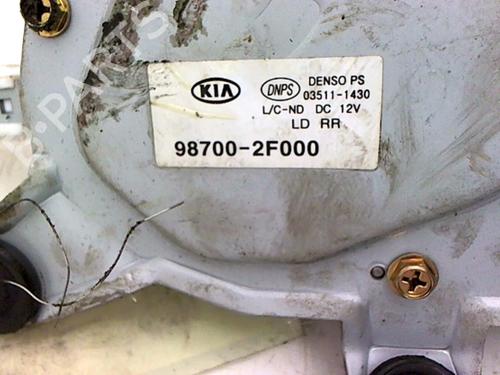 Rear wiper motor KIA CERATO I Hatchback (LD) 1.6 CRDi | BP20402882M102 