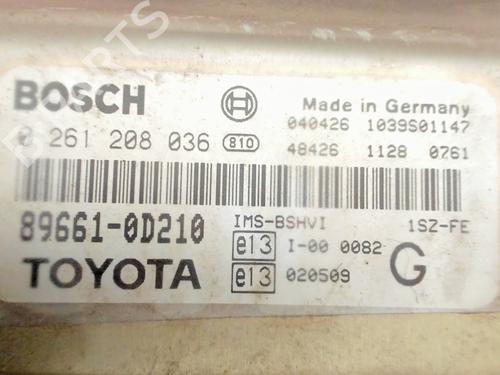 Engine control unit (ECU) TOYOTA YARIS (_P1_) 1.0 (SCP10_, SCP10R) | BP28811233M57 - Image 3