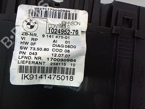 Used Instrument cluster Instrument cluster BMW 1 (E81) 118 d (143 hp) 20412068 20412068