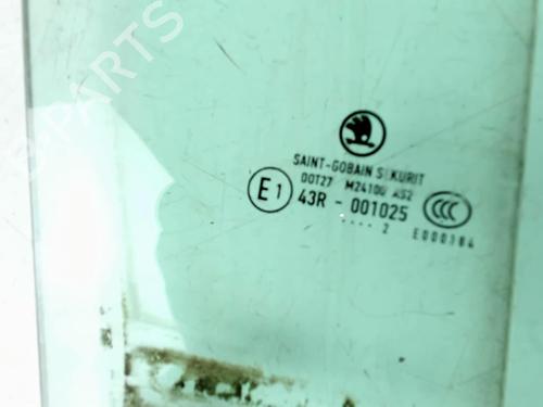 Used Front right door window Front right door window SKODA FABIA II (542) 1.2 TSI (86 hp) 34407422 34407422