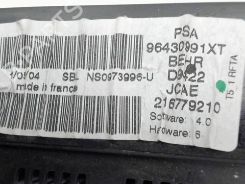 Climate control PEUGEOT 307 CC (3B) 2.0 16V | BP32787079I5  - Image 7