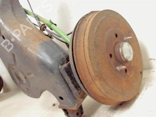 Used Rear axle CITROËN NEMO Box Body/MPV (AA_) 1.4 HDi (68 hp) 20443570
