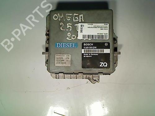 Used Engine control unit (ECU) OPEL OMEGA B Estate (V94) 2.5 TD (F35, M35, P35) (131 hp) 21232820