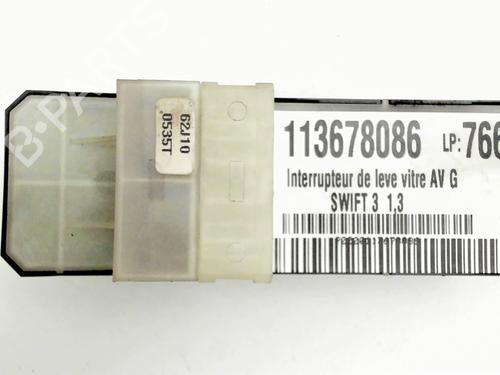 Left front window switch SUZUKI SWIFT III (MZ, EZ) 1.3 (RS413, ZC11S) | BP29921684I27