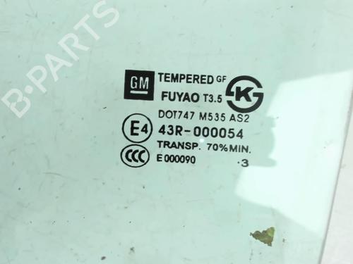 Used Rear left door window Rear left door window 27838340 27838340