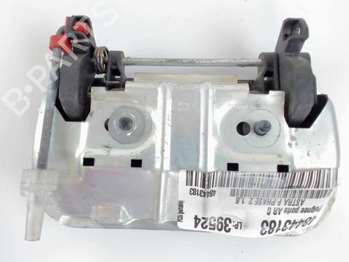 Rear left exterior door handle OPEL ASTRA F Saloon (T92) 1.7 TDS (F19, M19) | BP25265225C130 