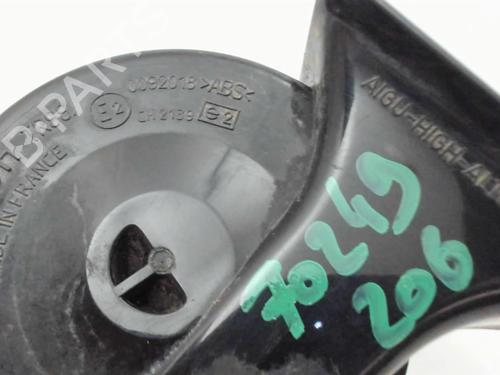 Horn PEUGEOT 206 Hatchback (2A/C) 1.4 HDi eco 70 | BP20446438E13 