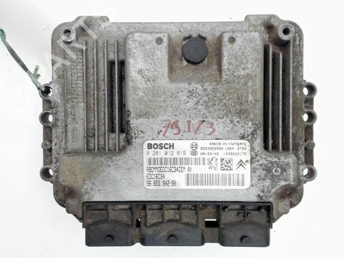 Used Engine control unit (ECU) CITROËN BERLINGO / BERLINGO FIRST MPV (MF_, GJK_, GFK_) 1.6 HDI 90 (MF9HX) (90 hp) 32787001