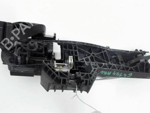 Rear left exterior door handle MERCEDES-BENZ GLK-CLASS (X204) 220 CDI 4-matic (204.984, 204.997) | BP20441102C130 