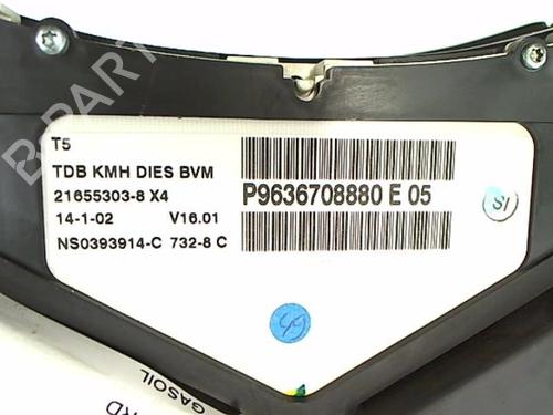 Instrument cluster PEUGEOT 307 Break (3E) 2.0 HDI 90 | BP20431736C47 