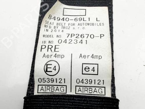 Front left seatbelt SUZUKI SWIFT IV (FZ, NZ) 1.3 DDiS (AZG413D, ZC02S, ZC92S) | BP30689033I26 - Image 2