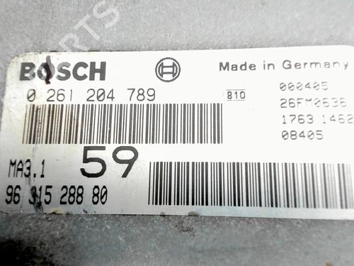 Engine control unit (ECU) PEUGEOT PARTNER Box Body/MPV (5_, G_) 1.1 | BP29374900M57 