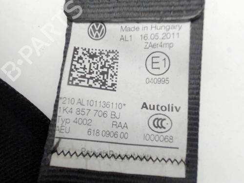 Front right seatbelt VW GOLF VI (5K1) 1.6 TDI | BP25222003I25 - Image 6