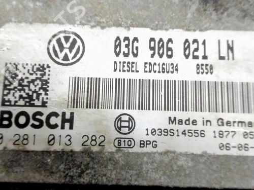 Engine control unit (ECU) SEAT ALTEA (5P1) 1.9 TDI | BP38675257M57 - Image 3