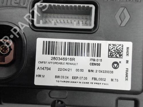 Multifunctionele display RENAULT CLIO V (B7_) 1.0 TCe 90 (B7MT) | BP29625521C48 