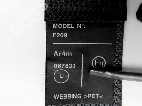 Rear left seatbelt TOYOTA AYGO (_B4_) 1.0 (KGB40) | BP30689002I29 - Image 5