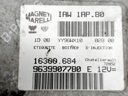 Engine control unit (ECU) PEUGEOT 206 Hatchback (2A/C) 1.1 i | BP29514021M57 