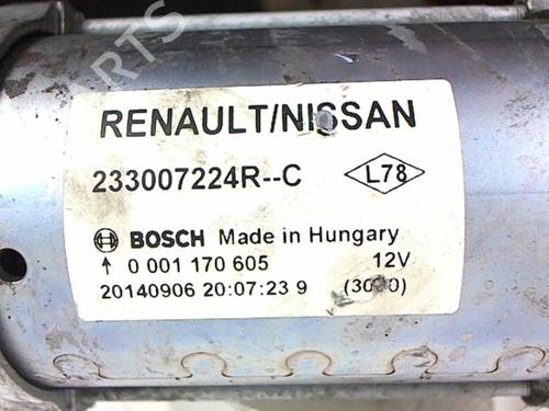 Used Starter RENAULT MEGANE III Coupe (DZ0/1_) 1.5 dCi (DZ09, DZ0D, DZ1F, DZ1G, DZ14, DZ29) (110 hp) 20421879