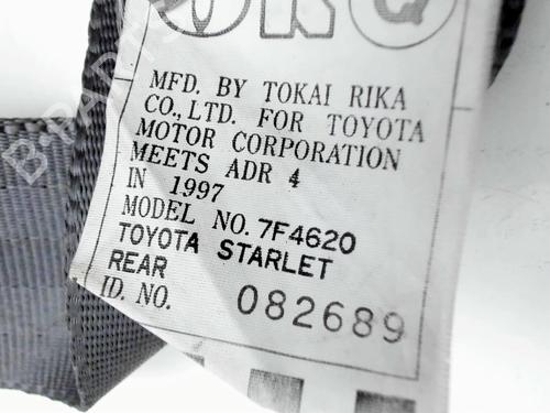 Used Rear left seatbelt Rear left seatbelt TOYOTA STARLET (_P9_) 1.3 (EP91_, EP91R) (75 hp) 21239369 21239369