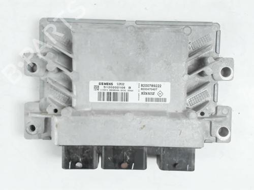 Used Engine control unit (ECU) RENAULT CLIO III (BR0/1, CR0/1) 1.2 16V (BR02, BR0J, BR11, CR02, CR0J, CR11) (75 hp) 27481844