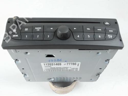 Radio RENAULT ESPACE IV (JK0/1_) 2.0 dCi (JK01, JK02, JK1J, JK1K, JK1H) | BP29374935E6 