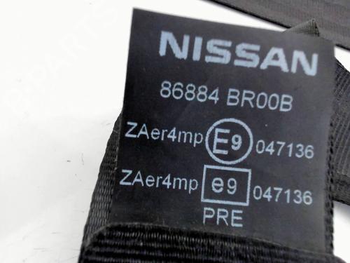 Front right seatbelt NISSAN QASHQAI I (J10, NJ10) 1.5 dCi | BP32275842I25