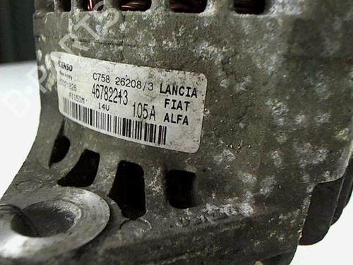 Alternator ALFA ROMEO 147 (937_) 1.9 JTDM 8V (937.AXD1A, 937.AXU1A, 937.BXU1A) | BP21235686M7 