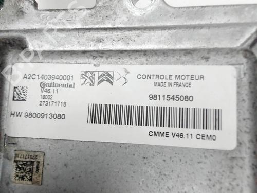 Engine control unit (ECU) PEUGEOT 2008 I (CU_) 1.2 PureTech 82 | BP28498716M57  - Image 6